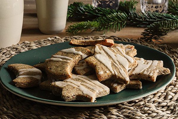 Biscuits étoiles en pain d'épice